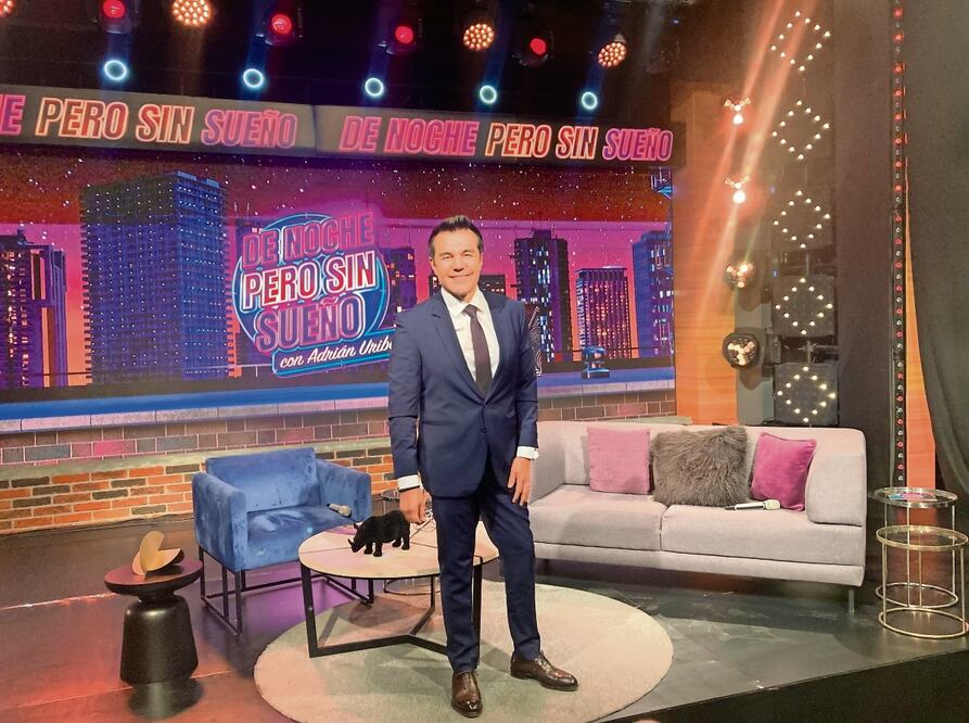 Uribe estrenara este viernes la cuarta temporada de De noche pero sin sueño; invito a Thalía y a Belinda pero aun no han podido grabar con el Foto: Armando Pereda / EL UNIVERSAL