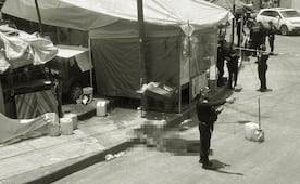 Persona en situación vulnerable muere tras ataque de perro en Cetram Indios Verdes; policías resguardan la zona