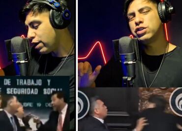 Alito Moreno vs Noroña: lanzan rap de la pelea en el Senado; Emiliano González se cuela en canción