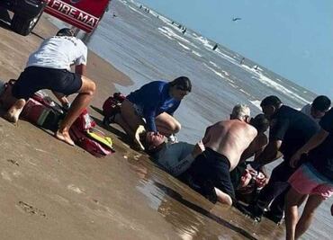 VIDEO: Reportan ataque de tiburón en Isla del Padre, en Texas, en pleno Día de la Independencia