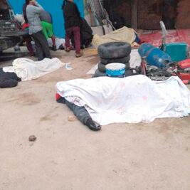 Encapuchados atacan a tianguistas en Chicoloapan