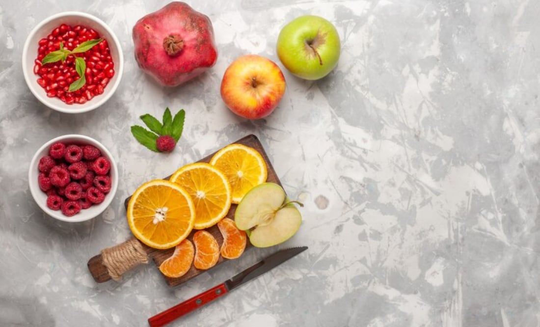 Frutas de estación. Fuente: Freepik