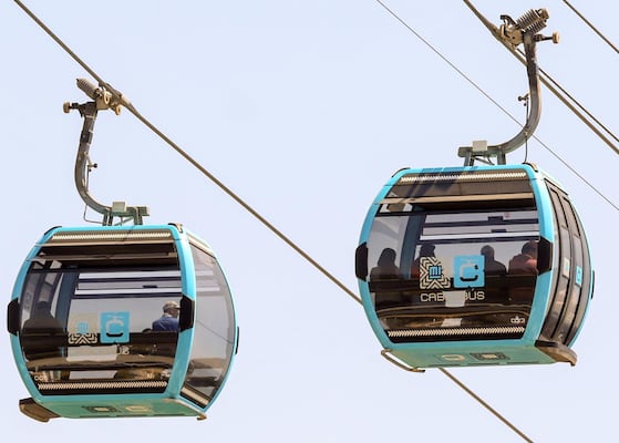 Reportan falla eléctrica en dos estaciones de la Línea 3 del Cablebús; hay servicio provisional