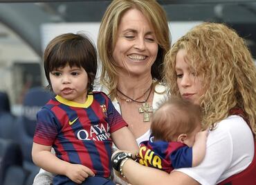 Cómo se lleva Shakira con su ex suegra, la mamá de Gerard Piqué