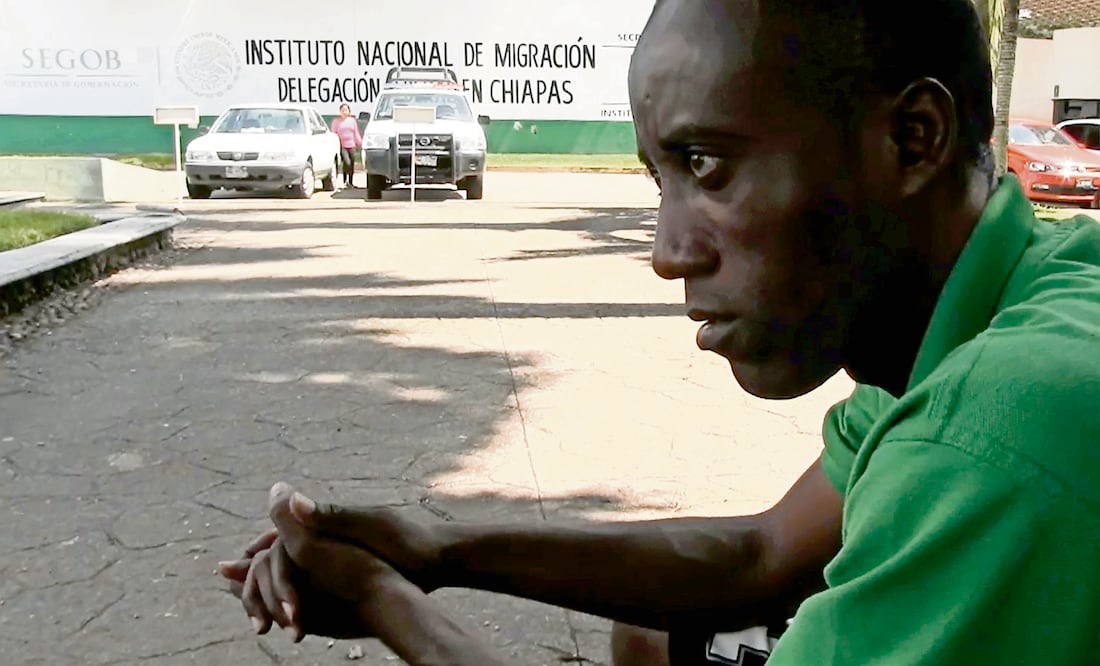 Vicente, proveniente del Congo, relató que desde 2014 huyó de su país debido a conflictos políticos que han provocado muerte y pobreza y en Brasil trabajó por más de un año en la construcción (MARÍA DE JESÚS PETERS. EL UNIVERSAL)