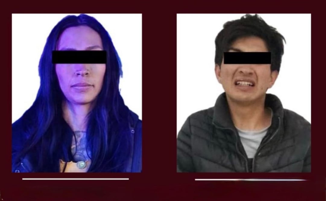 Detienen a pareja que robo a vivienda más de 560 mil pesos en bienes en Hidalgo; intentaron huir en vehículo robado.
Foto: Especial.