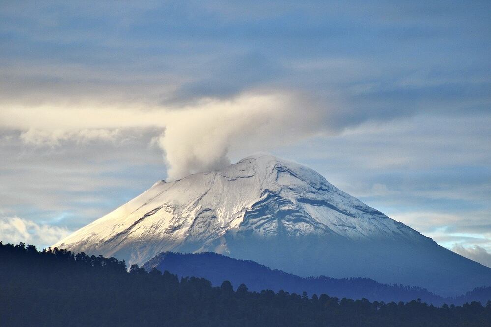 Amecameca, con una espectacular vista a los volcanes.Foto: instagram.com/dejuarezamecameca