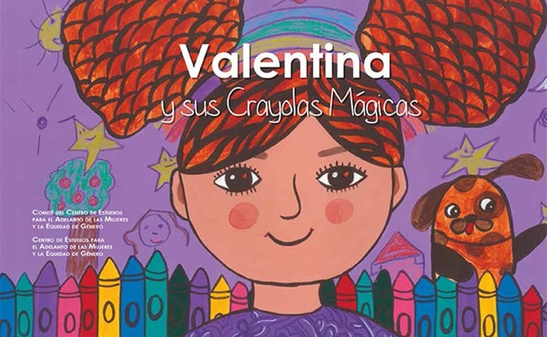 Presentación del libro "Valentina y sus Crayolas Mágicas". Foto: Tomada de Twitter @CEAMEG_Oficial