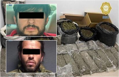 Capturan a 2 de "Los Freddys", vendían comida con cannabis y narcóticos por WhatsApp en la CDMX