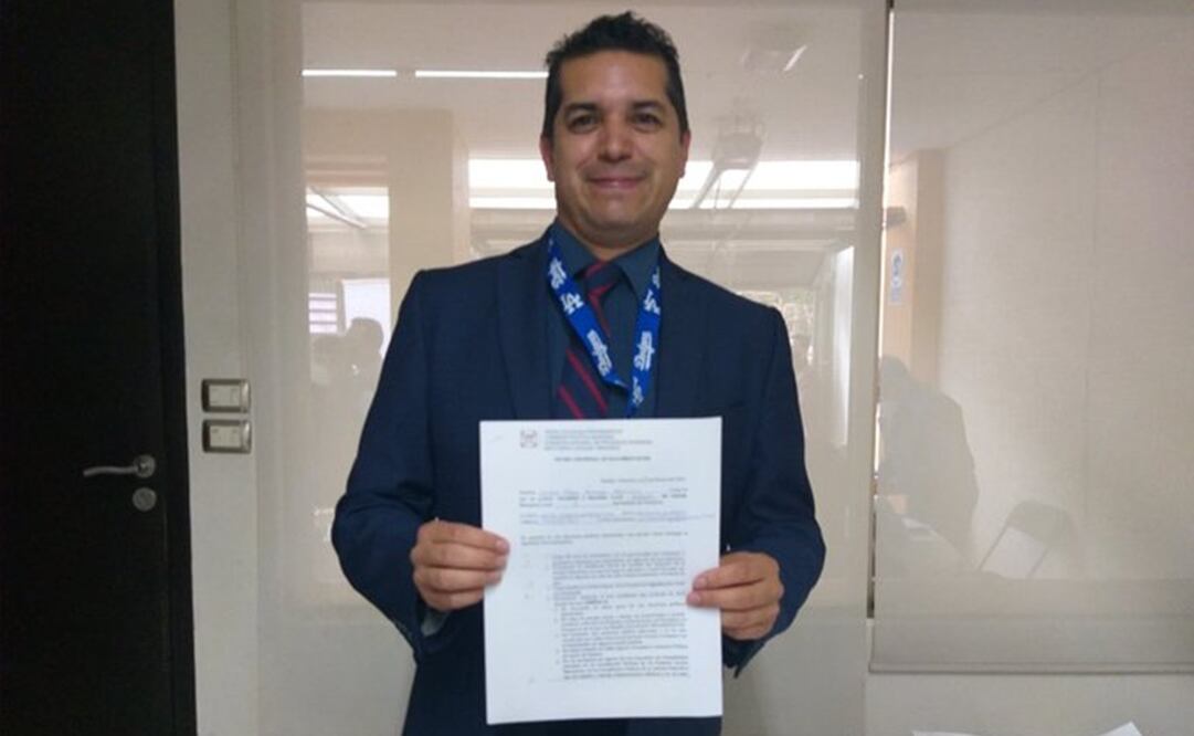 Víctor Hugo Artega busca la candidatura por Redes Sociales Progresistas. Foto: Twitter @arteaganoticias