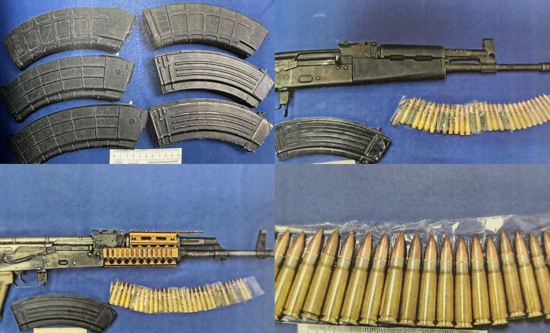 Un juez de control dictó sentencia contra cinco integrantes del Cártel Jalisco Nueva Generación por portación de armas. Fotos: Especiales