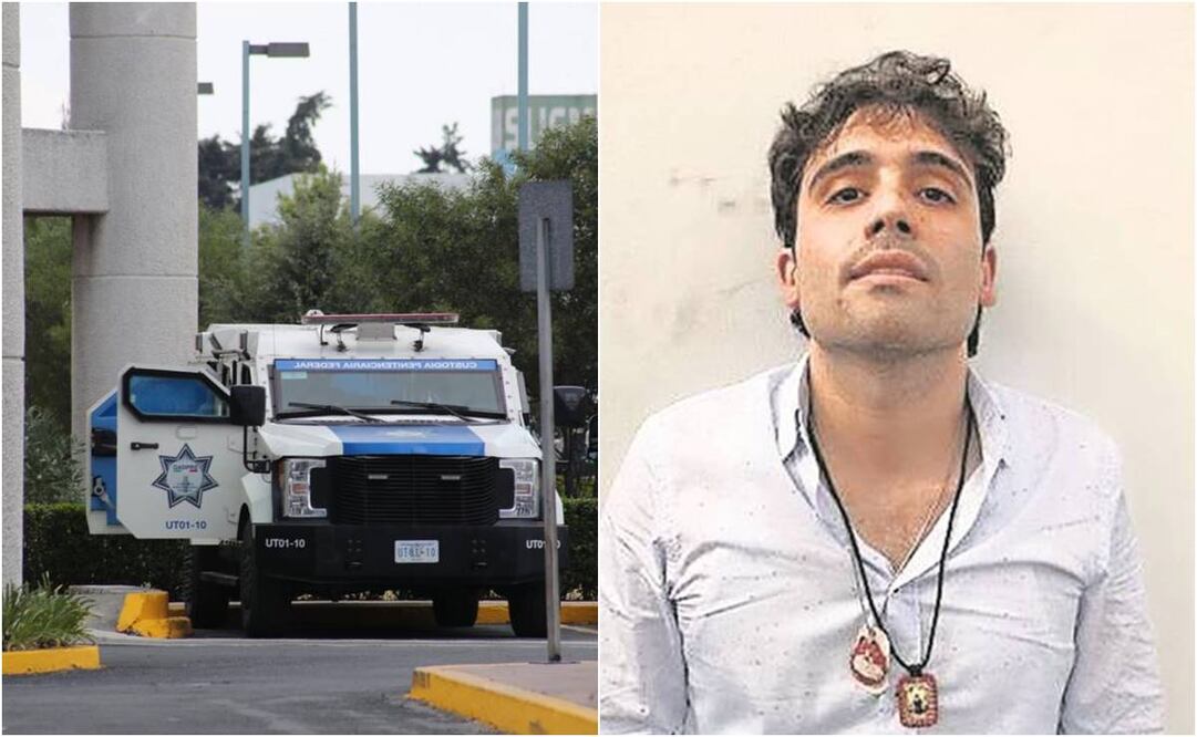 Ovidio Guzmán es trasladado a hospital de Toluca. Foto: Jorge Alvarado/ EL UNIVERSAL