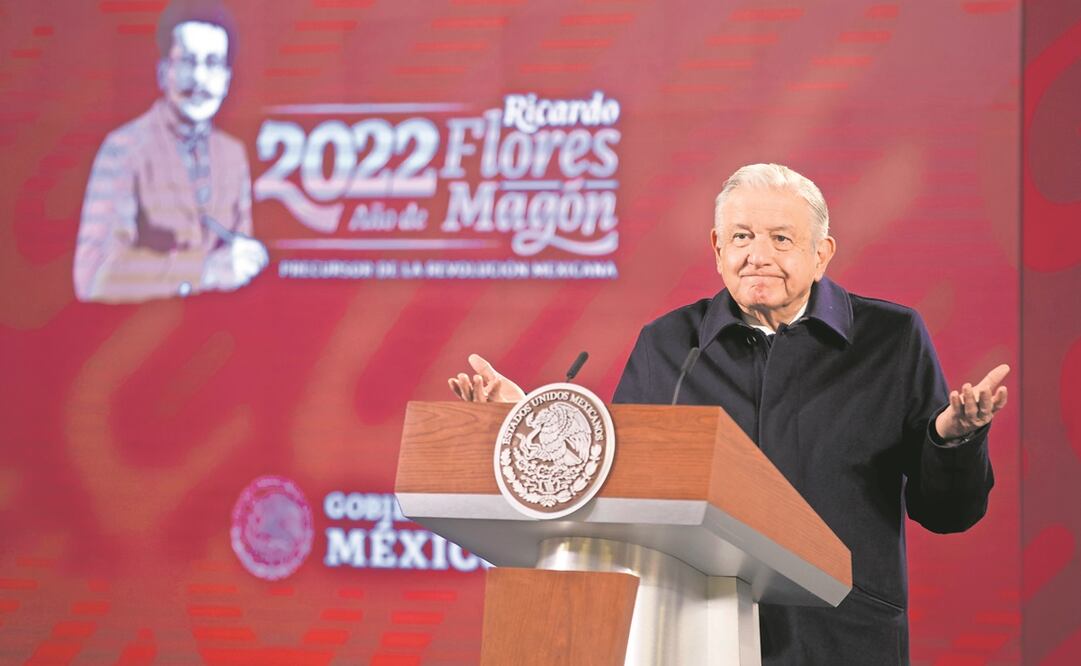 El presidente López Obrador defendió su apoyo a Pedro Salmerón para ser diplomático, porque dice que no hay pruebas en su contra. Foto: Germán Espinosa. EL UNIVERSAL