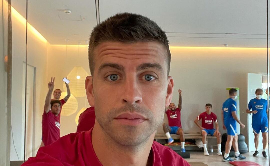 Gerard Piqué. Fuente: Instagram @3gerardpique