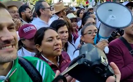 Previo a la marcha, diputados de Morena y PVEM "aprueban" Reforma Electoral