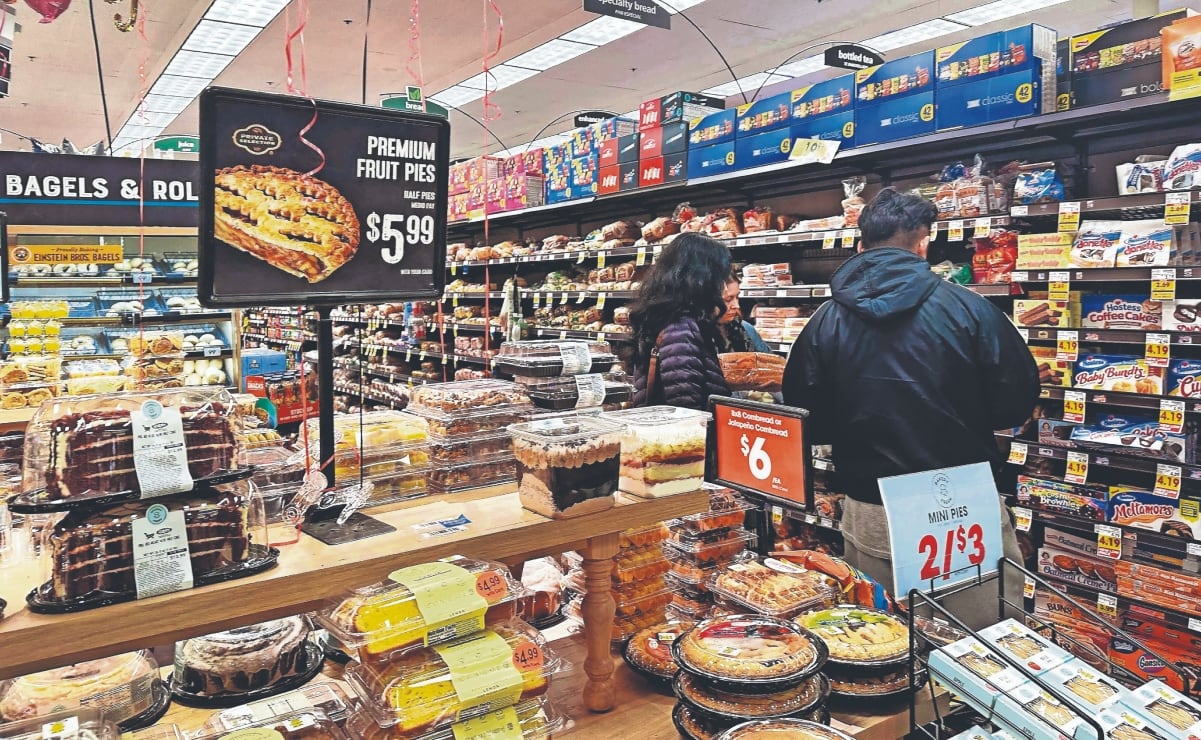La inflación anual en Estados Unidos subió a 3.8% en abril por el impacto de la guerra en Medio Oriente.