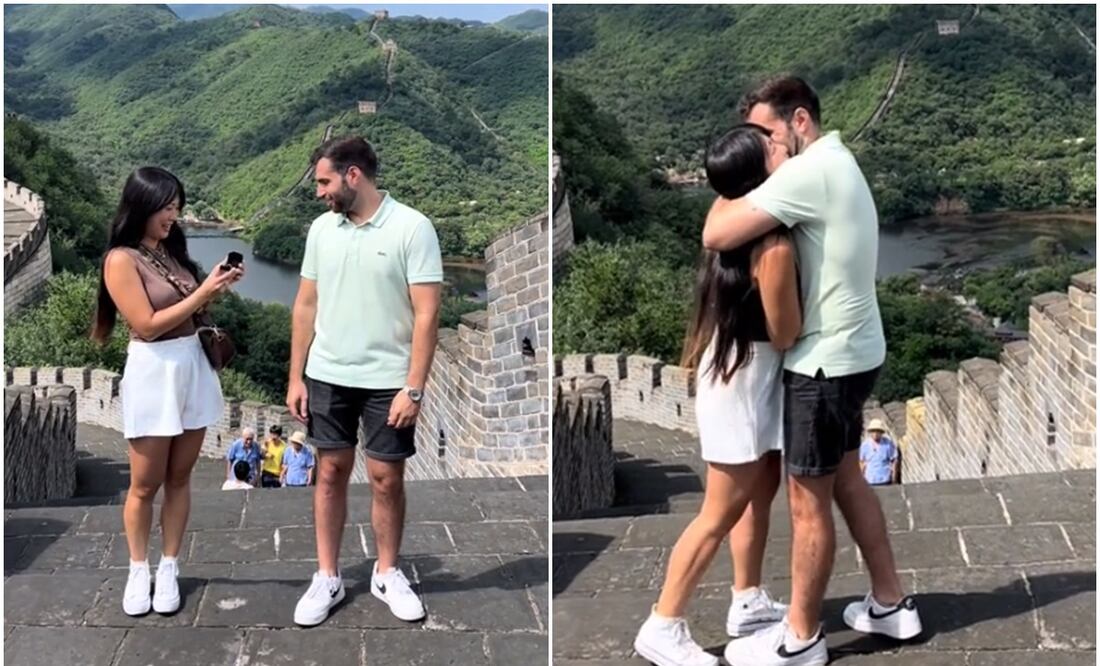 Mujer le propone matrimonio a su novio. Foto: Captura de pantalla