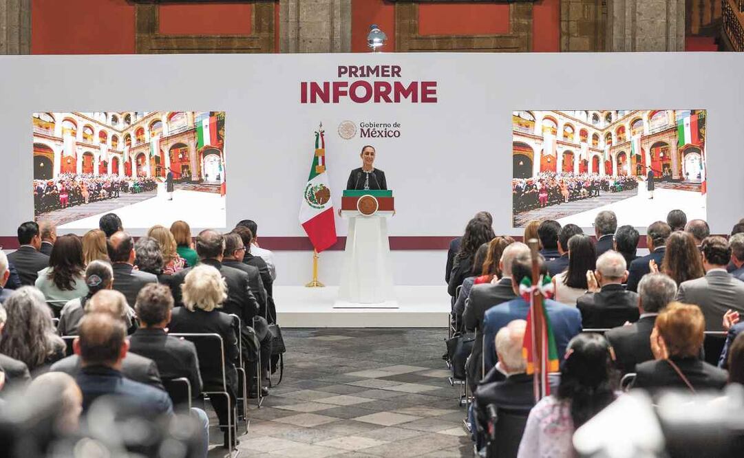 La presidenta Claudia Sheinbaum adelantó que este mes recibirá al primer ministro de Canadá, Mark Carney, y al presidente de Francia, Emmanuel Macron. Foto: Presidencia