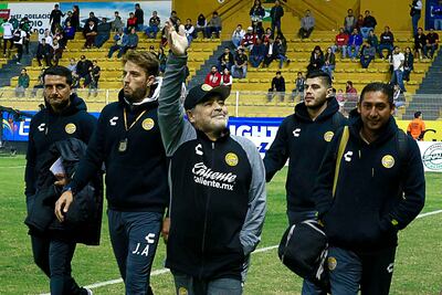 Maradona analiza regresar con Dorados