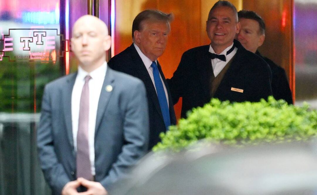 Donald Trump regresa este jueves a la corte neoyorquina donde el juez del primer juicio penal a un expresidente estadounidense proseguirá con la selección de los miembros del jurado para empezar con el desfile de testigos la próxima semana. Foto: AFP