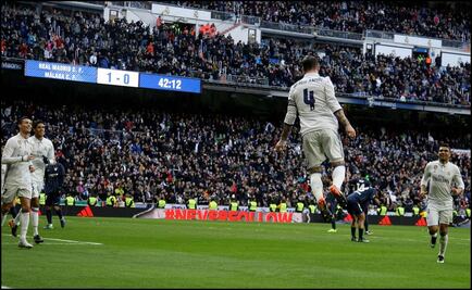 Doblete de Sergio Ramos le da la victoria al Real Madrid