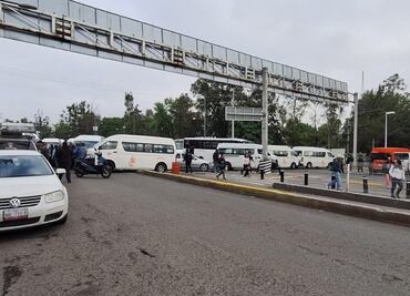 Video: Transportistas cierran Mexipuerto Cuatro Caminos en Naucalpan; buscan recuperar administración de una ruta