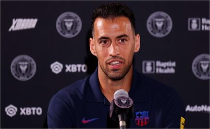 Sergio Busquets se rinde ante los Pumas y la Liga MX