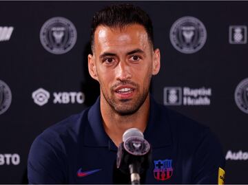 Sergio Busquets se rinde ante los Pumas y la Liga MX