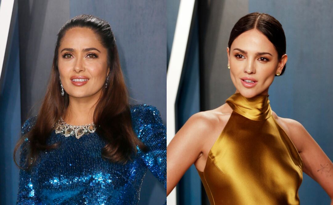 Salma Hayek  y Eiza González en el after party de Vanity Fair  Fotos: agencias