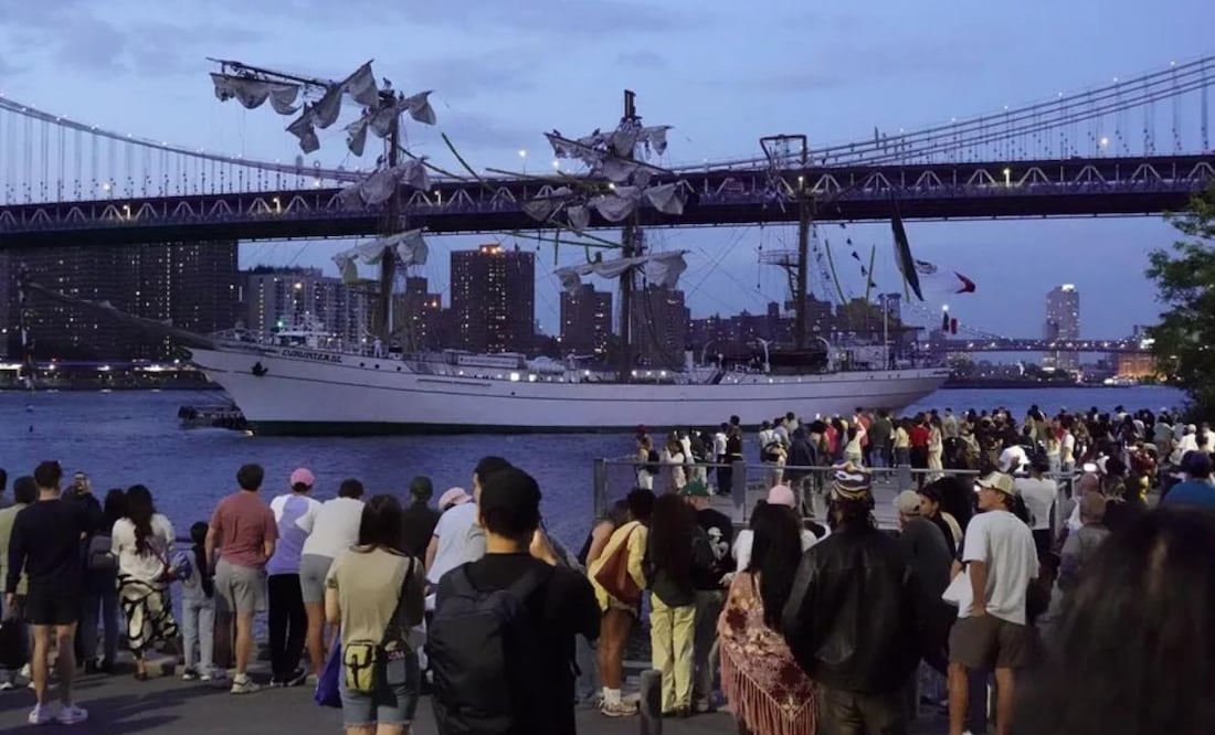 Buque Cuauhtémoc no recibía asistencia de remolcador, pese a malas condiciones marítimas: senador; "el barco no usó la asistencia de uno” | El Universal