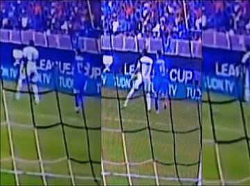 La artera agresión de Nahuel Guzmán a Edgar Méndez