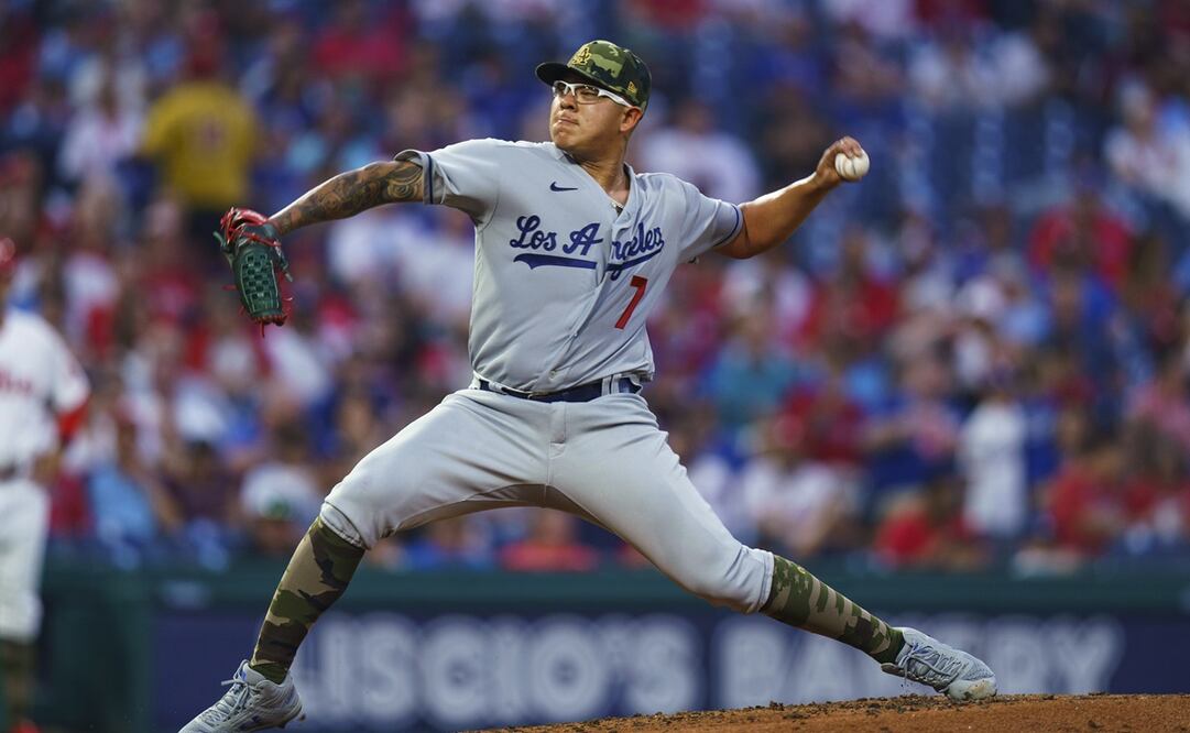 Julio Urías permite sólo dos hits y consigue su tercera victoria / FOTO: AP