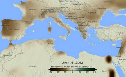 NASA confirma que sequía del Mediterráneo es la peor en 900 años