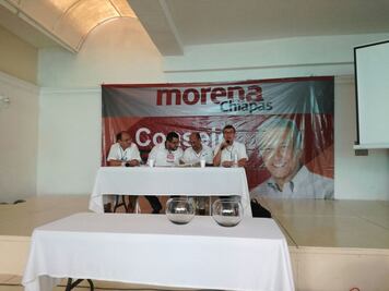 Eligen a candidatos para Secretaría de Organización de Morena en Chiapas