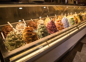 Lugares para comer helados con piquete