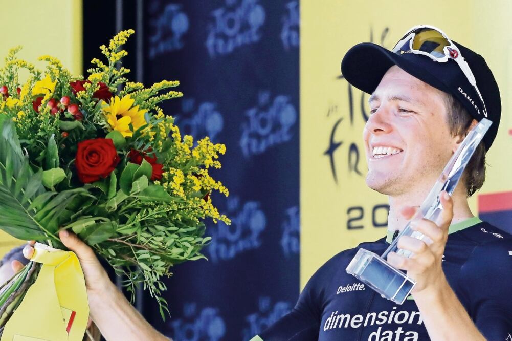 Edvald Boasson se impuso en la decimonovena etapa. (ROBERT GHEMENT. EFE)