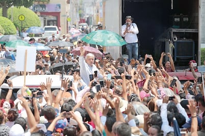 Voy arriba hasta en Las Vegas, afirma AMLO