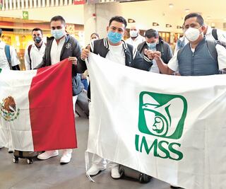 Llegan refuerzos foráneos para lucha contra el Covid