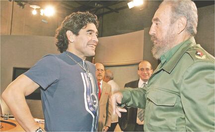 Maradona muere el mismo día que su “segundo padre”, Fidel Castro