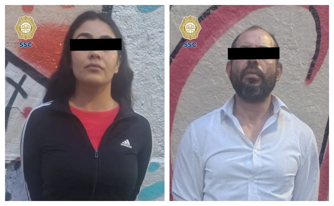 Detienen a dos presuntos integrantes del “Cártel de Tláhuac” con droga y un arma en CDMX. Foto: Especial
