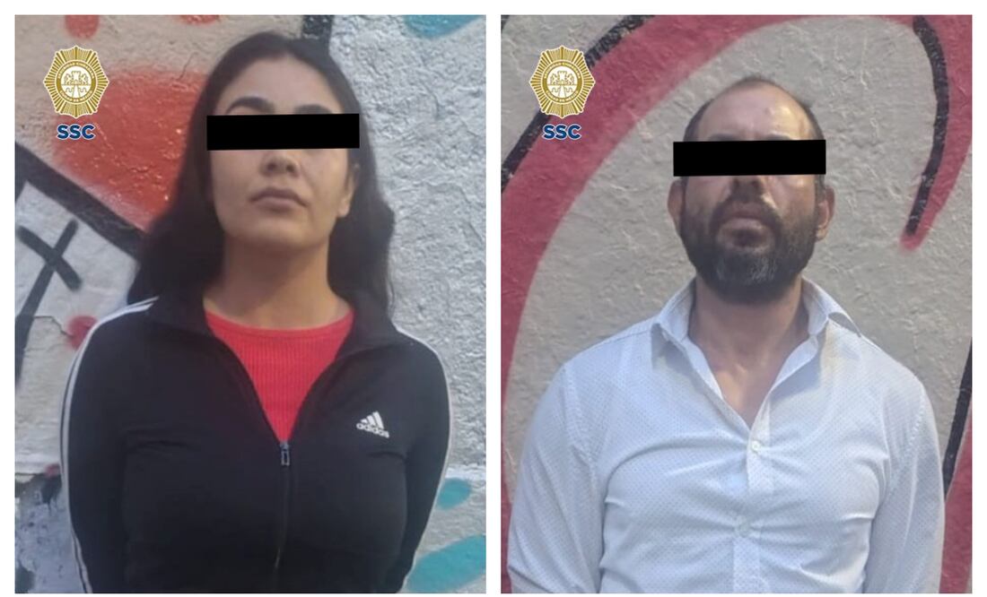 Detienen a dos presuntos integrantes del “Cártel de Tláhuac” con droga y un arma en CDMX. Foto: Especial