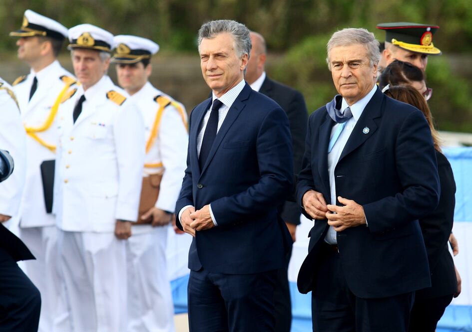 Mauricio Macri en el pasado homenaje tras un año de la tragedia. Foto: Efe