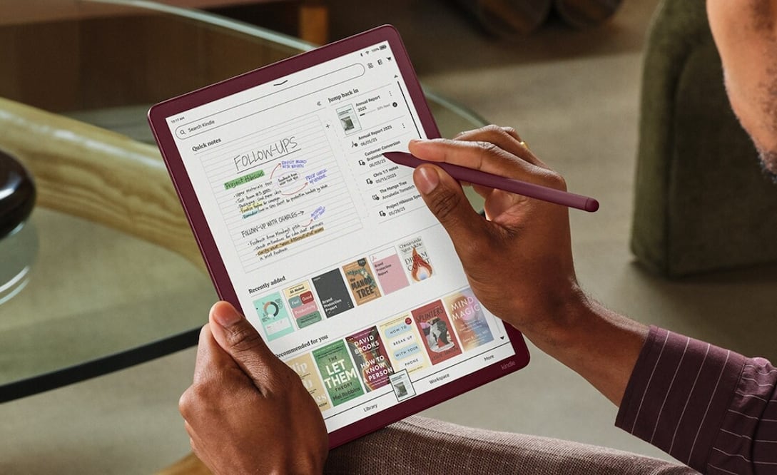 Amazon lanza Kindle Scribe Colorsoft: cuánto costará. Imagen: Amazon