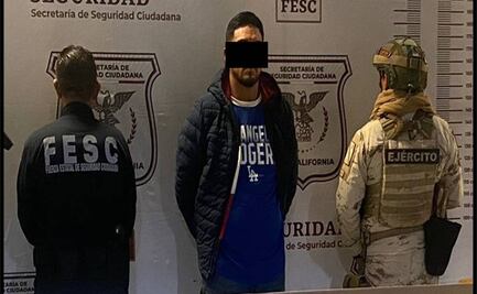 Detienen a sujeto en posesión de droga sintética en Baja California; decomisan más de 300 mil pastillas