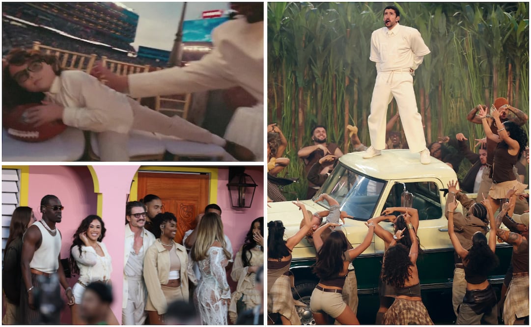 Bad Bunny en el Super Bowl LX; todos los detalles sobre el montaje del show de medio tiempo. Foto: Redes Sociales