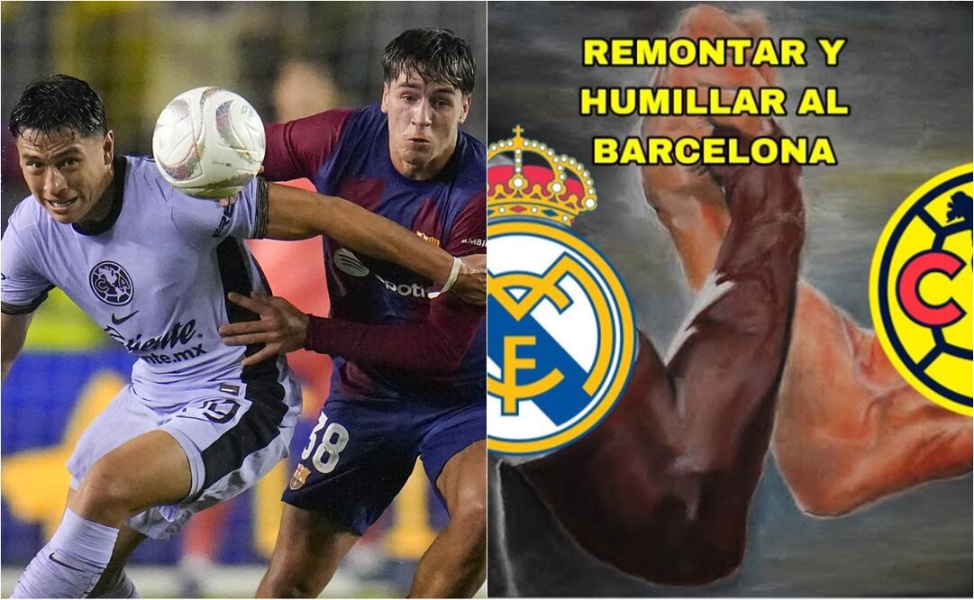 Los memes no perdonaron al Barcelona. FOTO: ESPECIAL