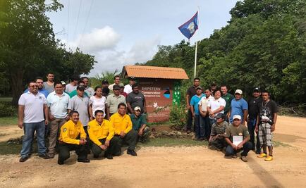 Colaboran México, Belice y Guatemala en capacitación de combatientes forestales