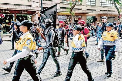 Delinea SSP capitalina uso de la fuerza en las protestas
