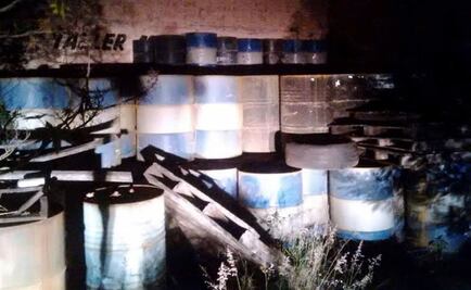 Aseguran 178 mil litros de precursores químicos en Chiapas