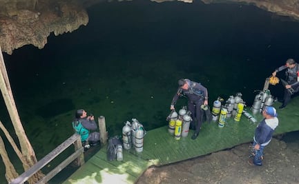 Localizan cuerpo de buzo argentino en cenote de Yucatán; había desaparecido desde hace 2 días 